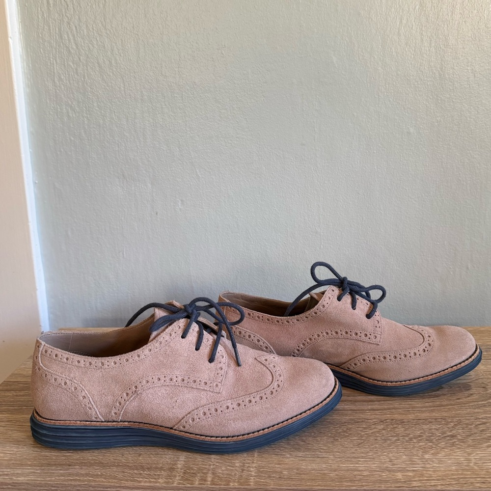 Cole Haan Women’s Lunagrand Wing Tip Shoes - 8.5 - Picture 4 of 7